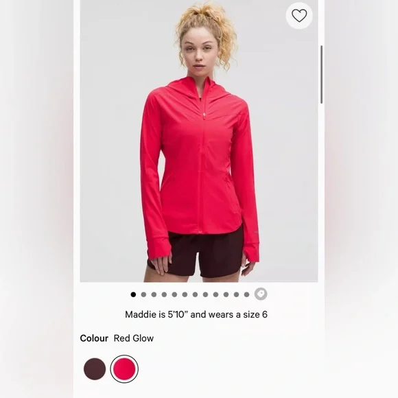 Mist Over Windbreaker in Red Glow - Picture 2 of 8